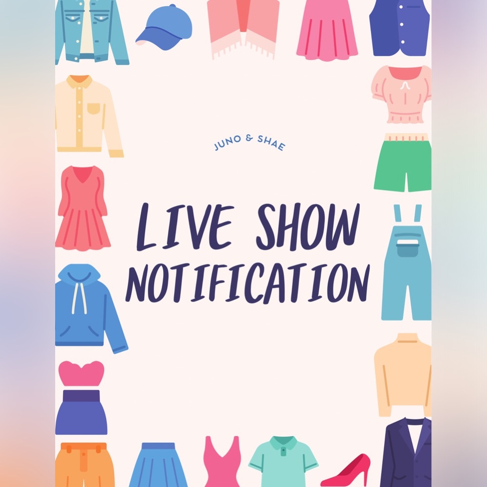LIKE FOR A LIVE SHOW NOTIFICATION